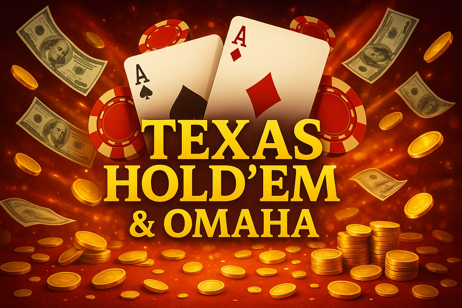 Texas Hold'em & Omaha OKFUN – Trải Nghiệm Poker Đỉnh Cao